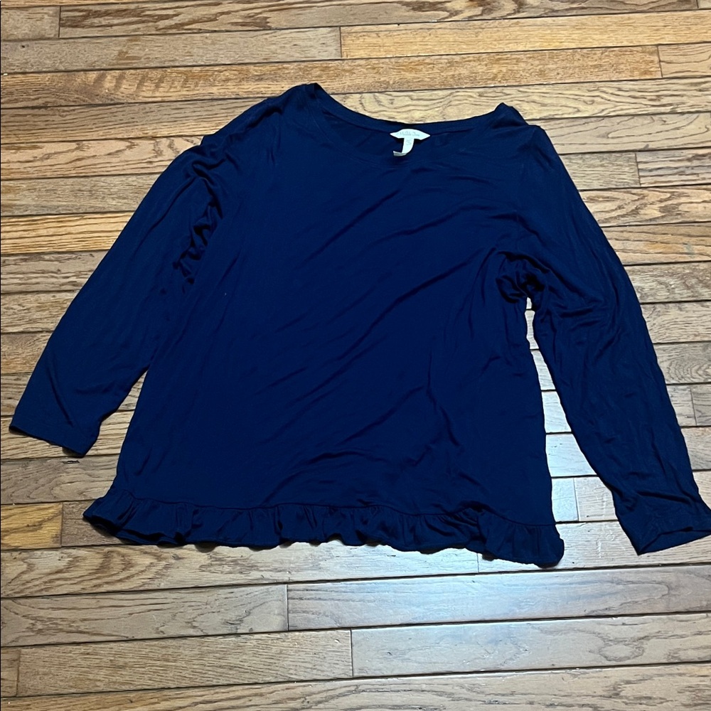 Matilda Jane Deep Blue Long Sleeve Top